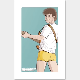 Yellow shorts Posters and Art